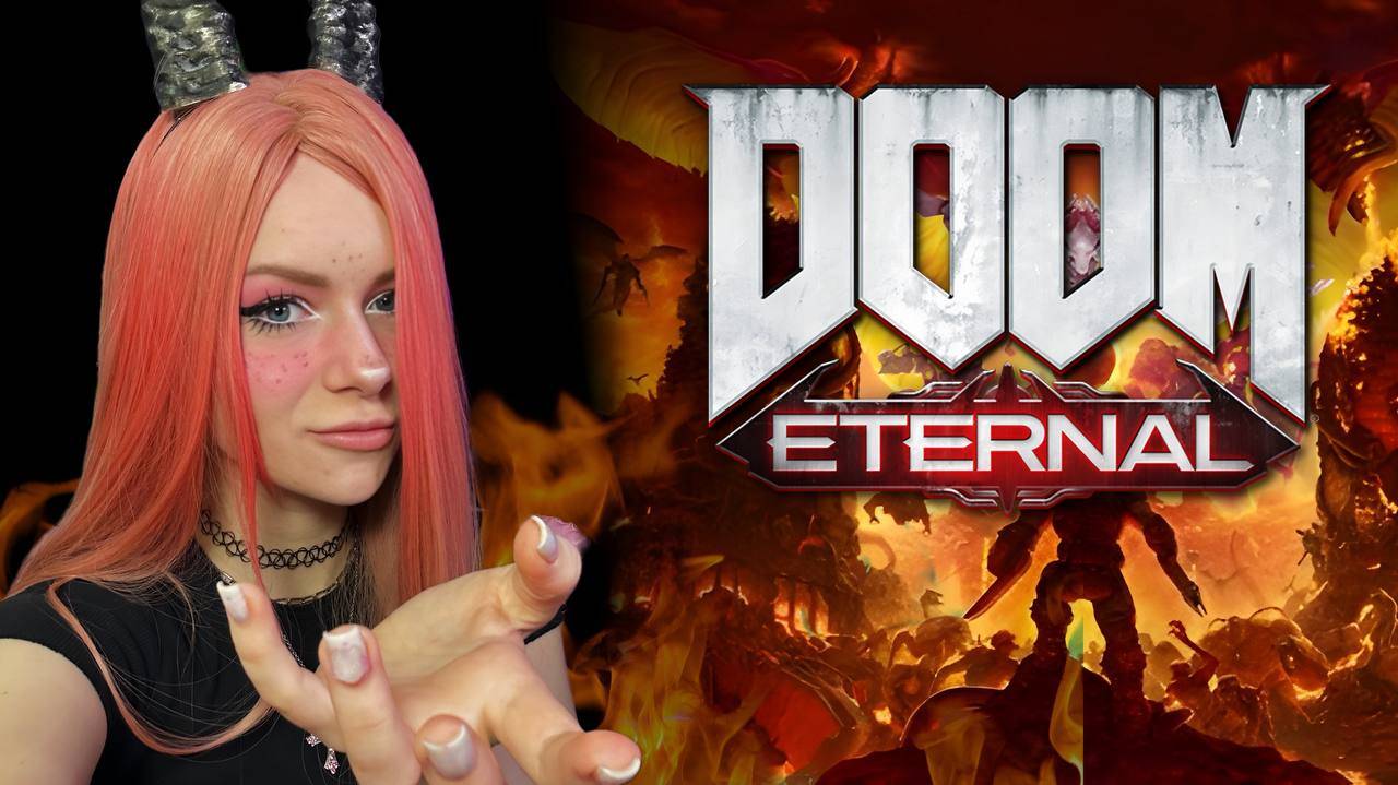 СПАСАЕМ ЧЕЛОВЕЧЕСТВО! КОНЕЦ😈🔥 DOOM Eternal