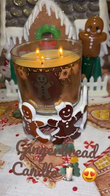 Gingerbread Candle!❤️ #trending #fyp #foryoupage #gingerbread #bathandbodyworks