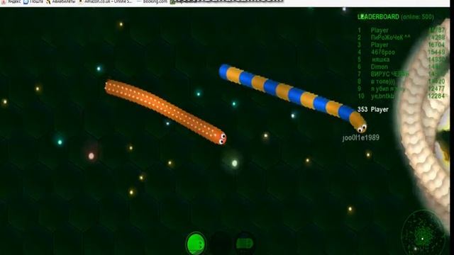 Играю в Wormax.io l новая игра sliwor.io