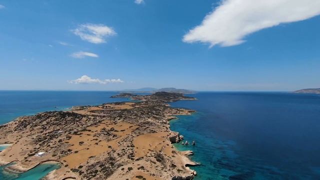 🇬🇷  Soaring above Koufonisia in 4K