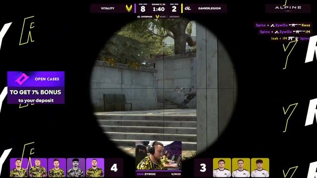 INSANE FLICK BY ZYWOO PARIS MAJOR GRAND FINALS