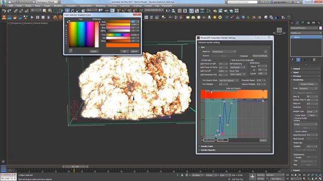 Phoenix FD for 3ds Max – Quick Start: Gasoline Explosion