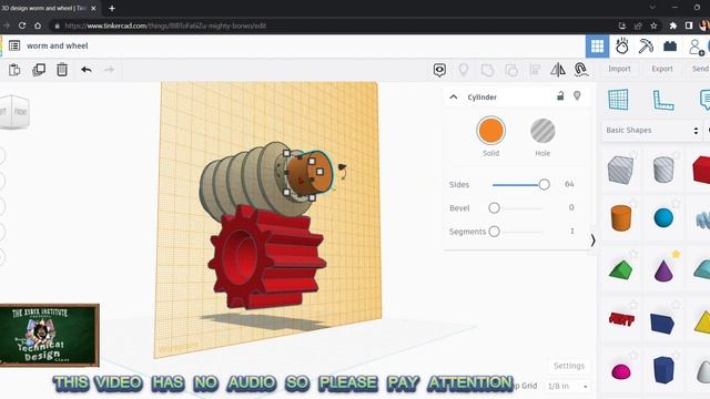 WORM AND WHEEL