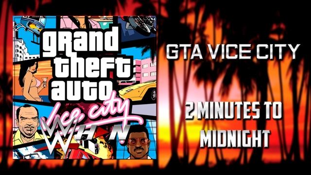 GTA Vice City | Iron Maiden - 2 Minutes to Midnight [V-Rock] + AE (Arena Effects)