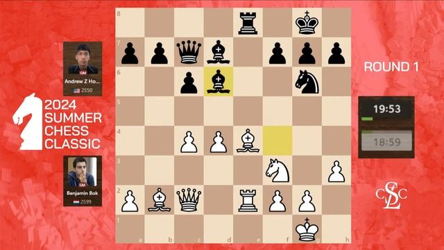 2024 Summer Chess Classic: Round 1