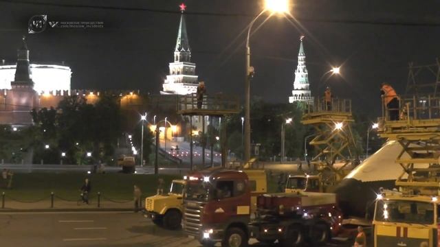 10 лет назад в Москве прошла крупная операция по транспортировке корабля "Буран"