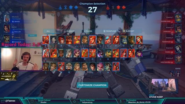 Paladins: Navi Faenex Flaming NiP UBERSPAYDY