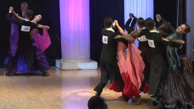 Popov Sergey - Laptiyeva Marina, 1/8 Viennese Waltz