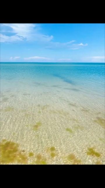 Завораживающие виды посёлка Пересыпь.Азовское море #рай #пляж #Тамань #азовскоеморе #Керчь #пересып