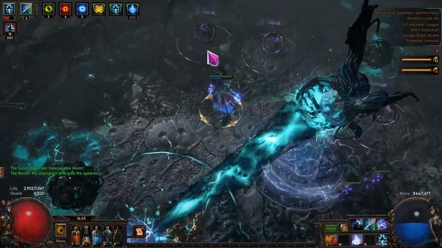Ice Spear Totem Heirophant  |  Eater of Worlds |  Path of Exile TOTA 3.22 SSF SC