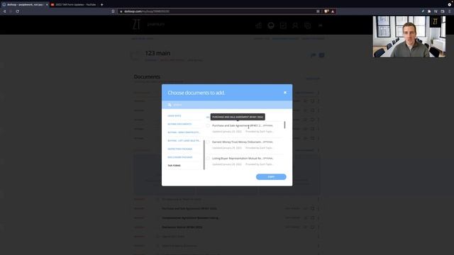 Tennessee Real Estate 2022 Tar Forms are now in Dotloop