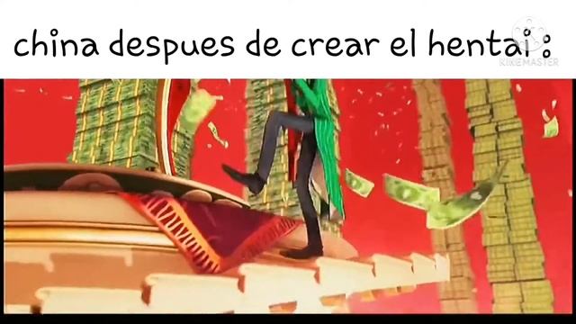 China después de crear el hentai