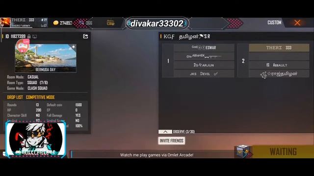 THERI 333 TOURNAMENT LIVE ON 🔴