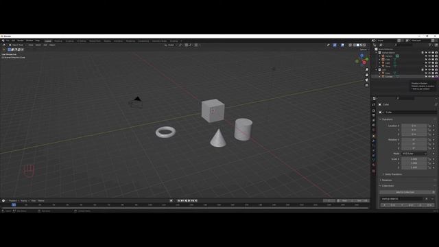 blender - collections, view layers and scenes - in Hindi | ब्लेंडर में कलेक्शन, व्यू लेयर और सीन