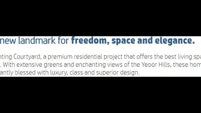 Wadhwa Courtyard, Thane, Premium Residences