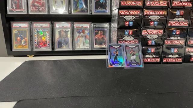 2023 Prizm NFL 20 Blaster Break #10 & 23/24 Prizm NBA Monopoly 20 Blaster Break #4
