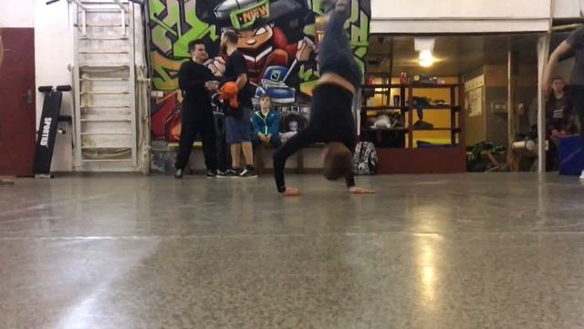 Bboy Play Rock. Video for World Power Moves