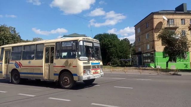 ПАЗ-4234 АС9762АК подається на рейс Володимир-Волинський-Червоноград