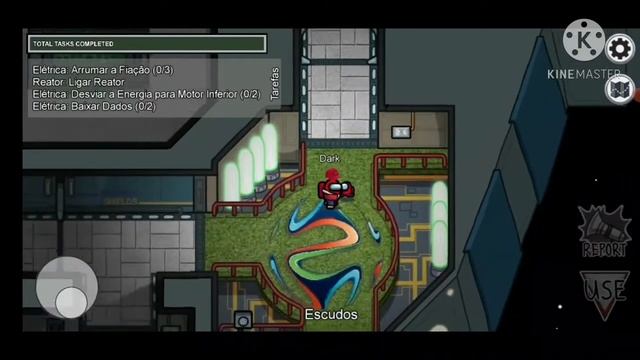 Meu Vídeo teste Among Us Brasileiro(mod) #00