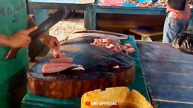 Keterampilan Menakjubkan Brother Arman Eksekusi Tuna Pesanan Untuk acara Duka