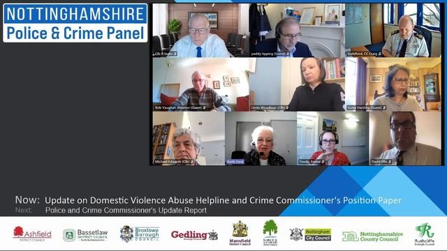 Nottinghamshire Police and Crime Panel Meeting