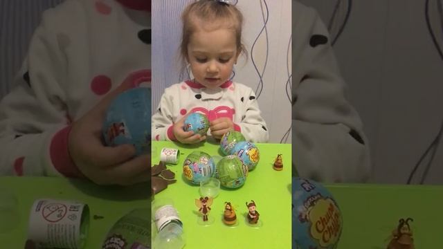 Златка собирает Колекцию Лунтиков . Шоколадные шары Чупа-Чупс " Лунтик " Chupa-Chups