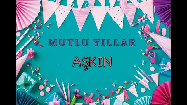 Bugün senin doğum günün AŞKIN - (PARTİ REMİKS) Sana özel doğum günü şarkın