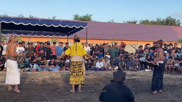 Full Paguyuban DEMUNG SEJATI Lombok Utara Vs PUTRA MANDALA di Peresean Bupati Cup 2024 di Loteng