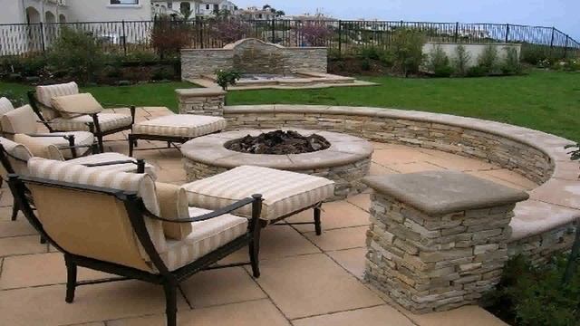 Fire Pit On Patio Design (see description)