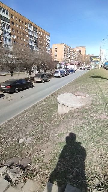 Одинокая лестница в центре Самары