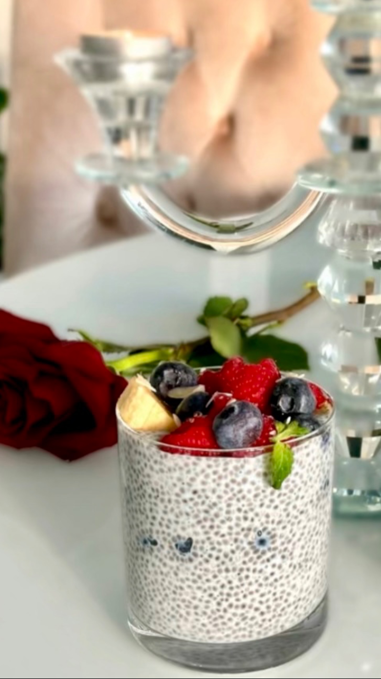 Чиа с ягодами 🫐🍓🥭