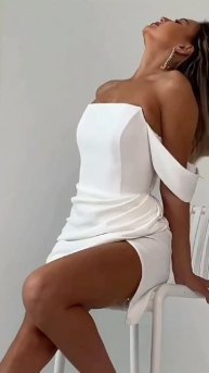 Свадебное платье мини Мэриголд