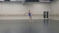Tia Wenkman - Age 14 - Flames Of Paris Variation