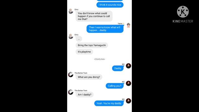 Call Your Boyfriend As 'Daddy' Pt.2 || Haikyuu Texts ||