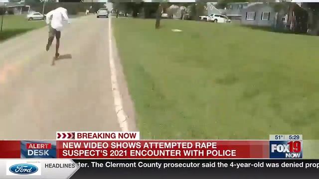 New video shows attempted rape suspect's 2021 encounter with police