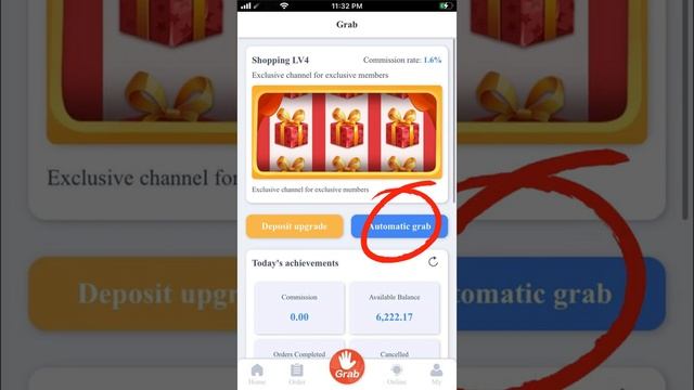 CC Platform   How to grab an order