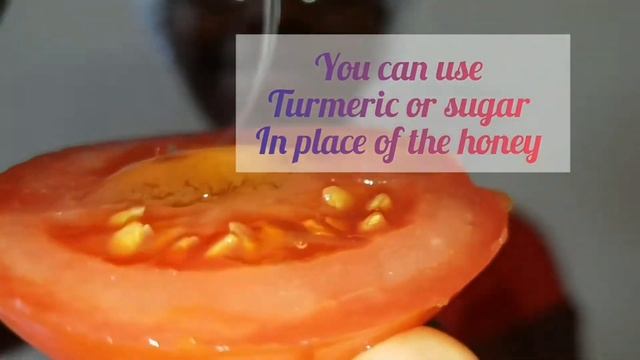 Remove dark spots,even skin tone,glowing skin in 3days using tomato face mask...
