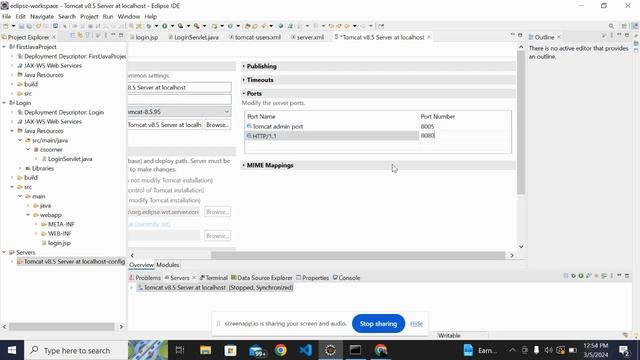 Port 8080 required by Tomcat v8.5 Server at localhost is already in use.| Eclipse |