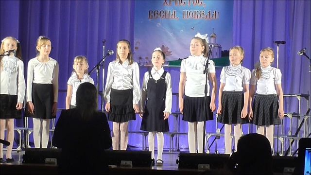 Пришла весна Пасхальная муз.Ираиды Сальниковой Хоровой ансамбль Соловушка Преп. Сальникова И.П.