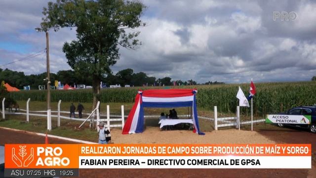 Realizaron jornadas de campo sobre producción de maíz y sorgo