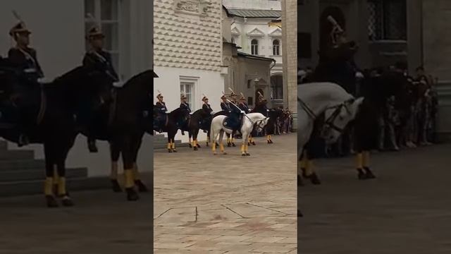 Выступление караульного развода .Часть 3