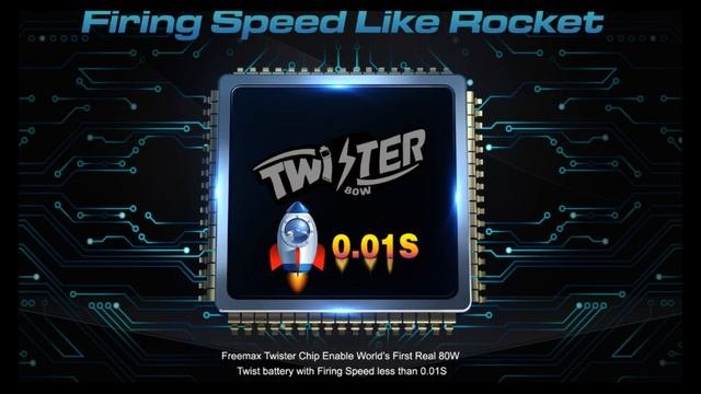 FreeMax TWISTER Kit | 80W Variable Wattage Tube Mod | BestVapeGears