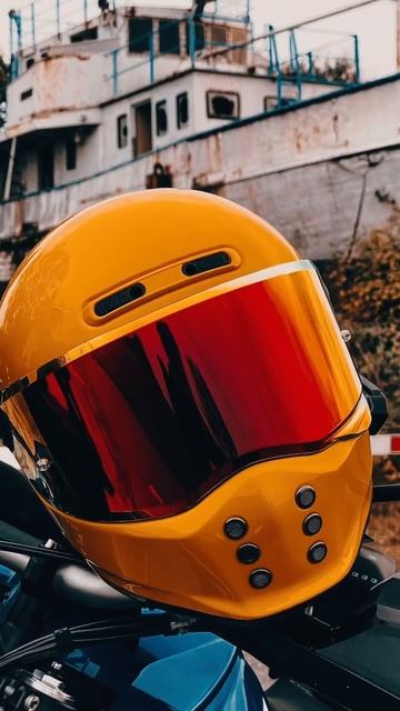 HJC V10 Visor Firered #hjc #hjcv10 #v10 #apriliatuareg660 #shorts #bikelife #sena #ruf