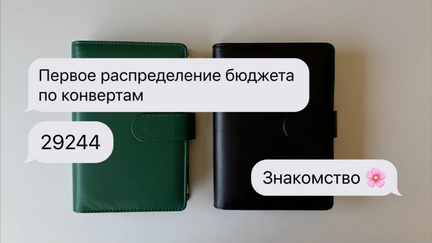 #1 Первое распределение бюджета по системе конвертов | Апрельская зарплата | Знакомство 🌸