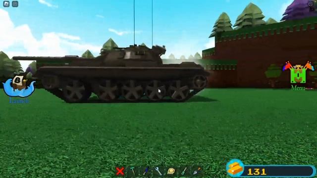 T-55 Tank in Build a Boat