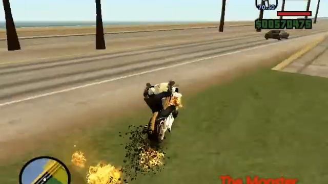 GTA San Andreas - Ghost Rider MOD!