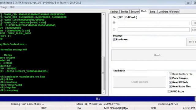 Marlax MX104  U2   MT6580  6 0  ALPS L1 MP6 V2   Full Flash File FRP Remove 100% don Rajib Vai