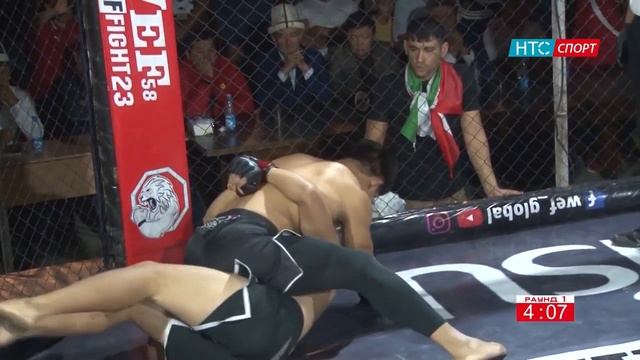 WEF PROFFIGHT 24   Нарын   17 🇰🇬 Омурзаков Бексултан против Парвизом Ганиеаа🇹🇯 93кг