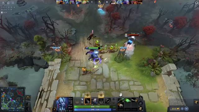 Vengeful Spirit в Dota 2: Месть — это блюдо, которое мы подаём ХОТЯ БЫ 5 РАЗ ЗА МАТЧ! 🔥👻