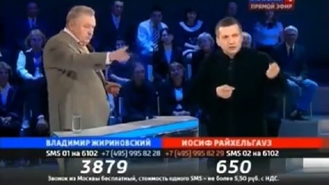 ЖИРИНОВСКИЙ КОЛБАСИТ НИКОЛАЯ УСКОВА!!! ПРИКОЛЬНЫЙ РЖАЧЬ!!!